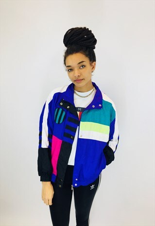 VINTAGE FESTIVAL 80S RAVE WINDBREAKER JACKET