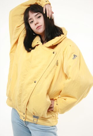 VINTAGE PADDED SHELL JACKET SCHOFFEL GORE TEX BOMBER 543