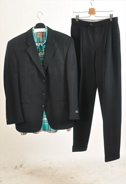 Vintage 90s suit in black