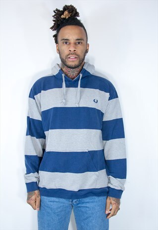 FRED PERRY EMBROIDED HOODIE