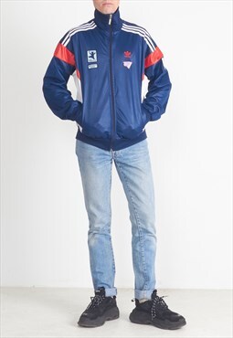 Vintage Blue ADIDAS Zipped Track Jacket