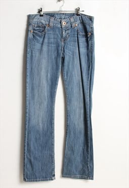 Vintage Guess Y2K Bootcut Jeans Blue W29