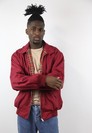 VINTAGE HARRINGTON WINE 90S JACKET