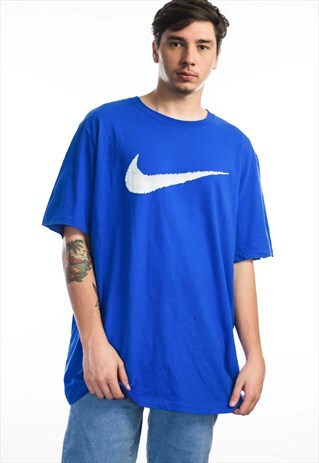 VINTAGE NIKE LOGO T-SHIRT 90S XXL 8.6