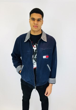TOMMY HILFGIER 90S FLEECE LINED DENIM JACKET
