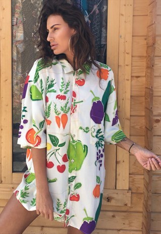 OVERSIZED RETRO 90S 80S VINTAGE UNISEX FESTIVAL SHIRT