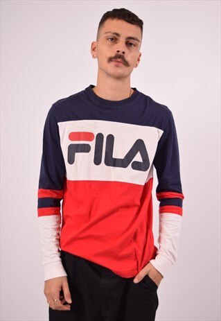 VINTAGE FILA TOP LONG SLEEVE MULTI