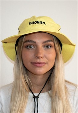 Yellow Boonie / Bucket Hat