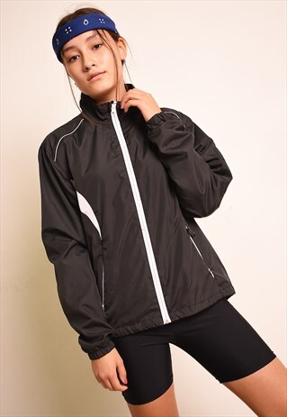 Y2K RETRO TRACKSUIT SPORTS THIN WINDBREAKER JACKET