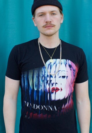 VINTAGE BLACK MADONNA BAND T SHIRT