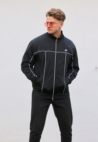 NIKE USA RETRO ATHLETICS JET BLACK JACKET