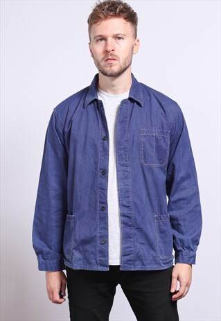VINTAGE CHORE JACKET WORKER JACKET