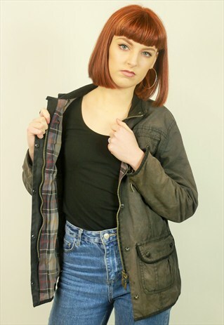 VINTAGE BARBOUR WAX JACKET