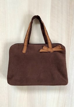 Vintage 90's/Y2K Brown Handbag