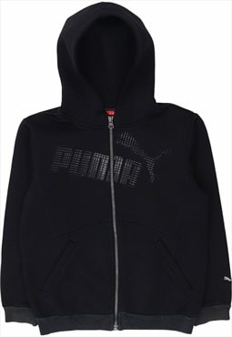 Vintage 90's Puma Hoodie Spellout Zip Up