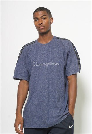 VINTAGE CHAMPION SPELL OUT T-SHIRT