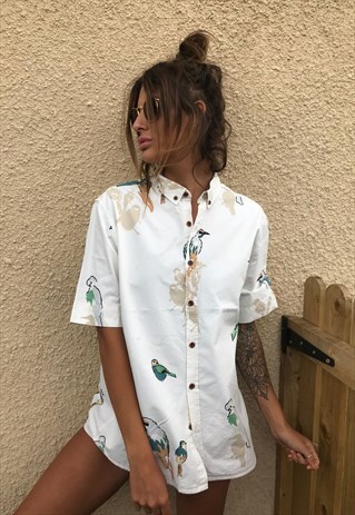 OVERSIZED RETRO 90S 80S VINTAGE UNISEX FESTIVAL SHIRT