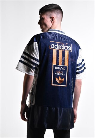VINTAGE 1990S ADIDAS THREE STRIPE JERSEY