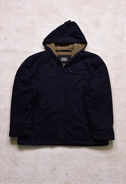 Vintage Schott Black Flyer Flight Deck Officer Jacket 