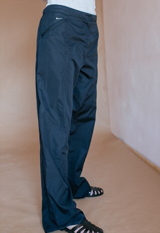 VINTAGE 90S BLACK TRACK PANTS