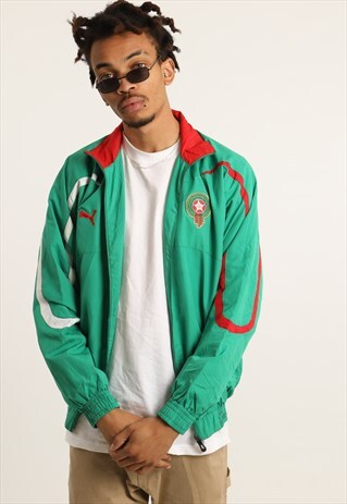 VINTAGE PUMA WINDBREAKER FESTIVAL JACKET