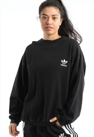 ADIDAS EMBROIDERED LOGO SWEATSHIRT