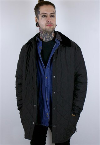 RETRO BARBOUR QUILTED JACKET