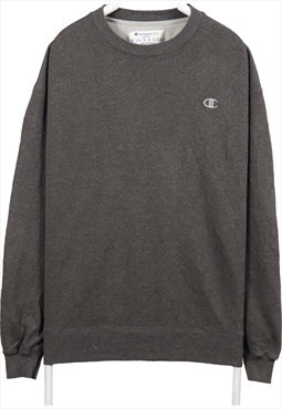 Vintage 90's Champion Sweatshirt Single Stitch Crewneck Grey