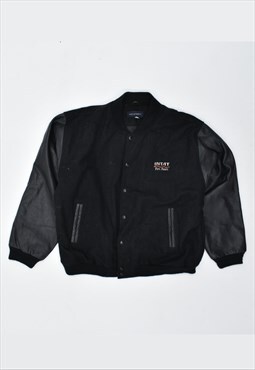 Vintage 90's Varsity Jacket Black