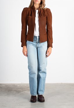 Women's Yves Saint Laurent Brown Jacket 