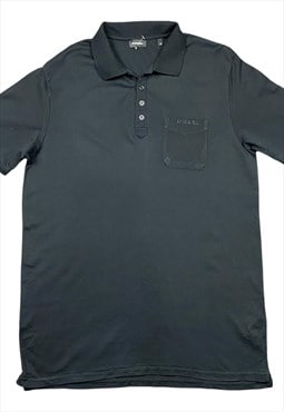 Diesel Vintage Men's Black Polo Shirt