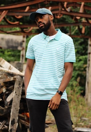 RETRO / 90'S / CHAPS (RALPH LAUREN) / BLUE POLO
