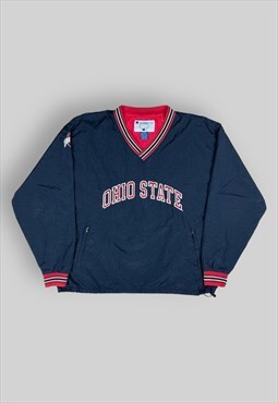 Vintage Champion Ohio State Sweatshirt in Black and Red