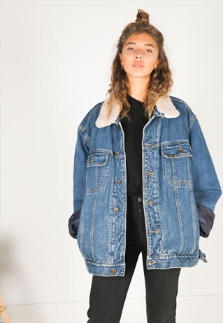 VINTAGE 80S LEE WINTER SHEEPSKIN JACKET / R2200C402