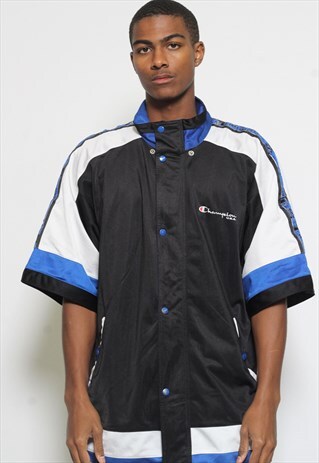 VINTAGE CHAMPION SHORT SLEEVED TRACK JACKET
