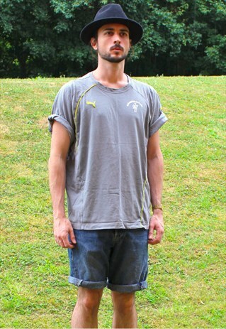 RETRO PUMA EURO HANDBALL T-SHIRT - LARGE/XL - FESTIVAL SPORT