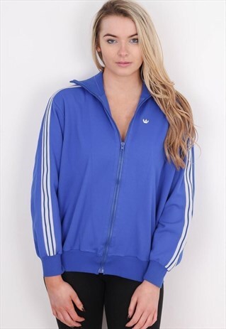 VINTAGE EMBROIDERED ADIDAS TRACK JACKET CVBTA27