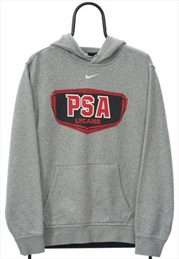 Vintage Nike PSA Lycans Grey Hoodie