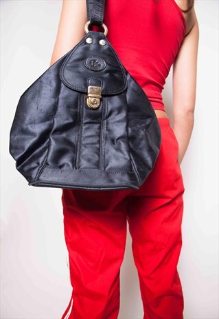 VINTAGE 90S SATIN BACKPACK