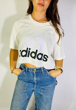 Vintage Size XL adidas Crop T Shirt