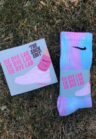 NIKE 'BUBBLEGUM' (PINK&BLUE) LONG SOCKS