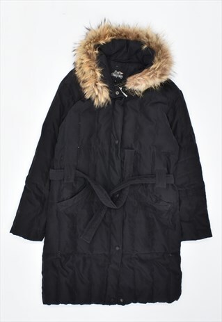 VINTAGE 90'S BEST COMPANY COAT BLACK