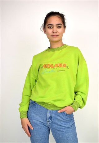 VINTAGE 90'S UNITED FASHION OF BENETTON SWEATSHIRT