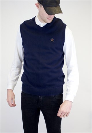 VINTAGE TOMMY HILFIGER JUMPER VEST.