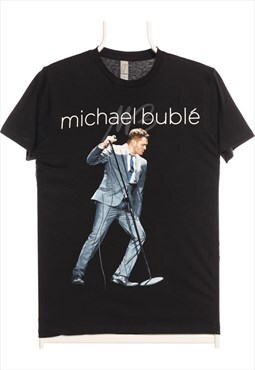 Vintage 90's Michael Buble T Shirt Short Sleeve Crewneck