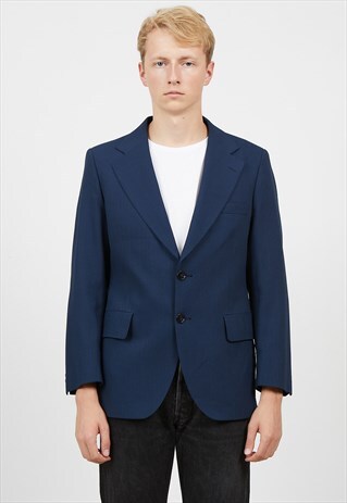 VINTAGE NAVY SIR FLANOR BLAZER JACKET