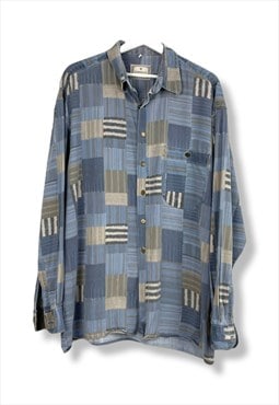 Vintage Festival A.Thierry Shirt in Blue M