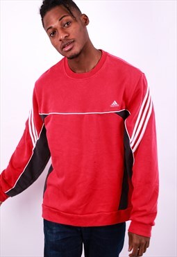 Vintage Adidas Sweatshirt in Red