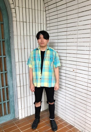 VINTAGE CHECK SHIRT HIGHER394