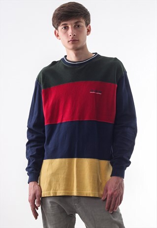 VINTAGE POLO RALPH LAUREN X CHAPS CREW NECK 90S MULTICOLORED